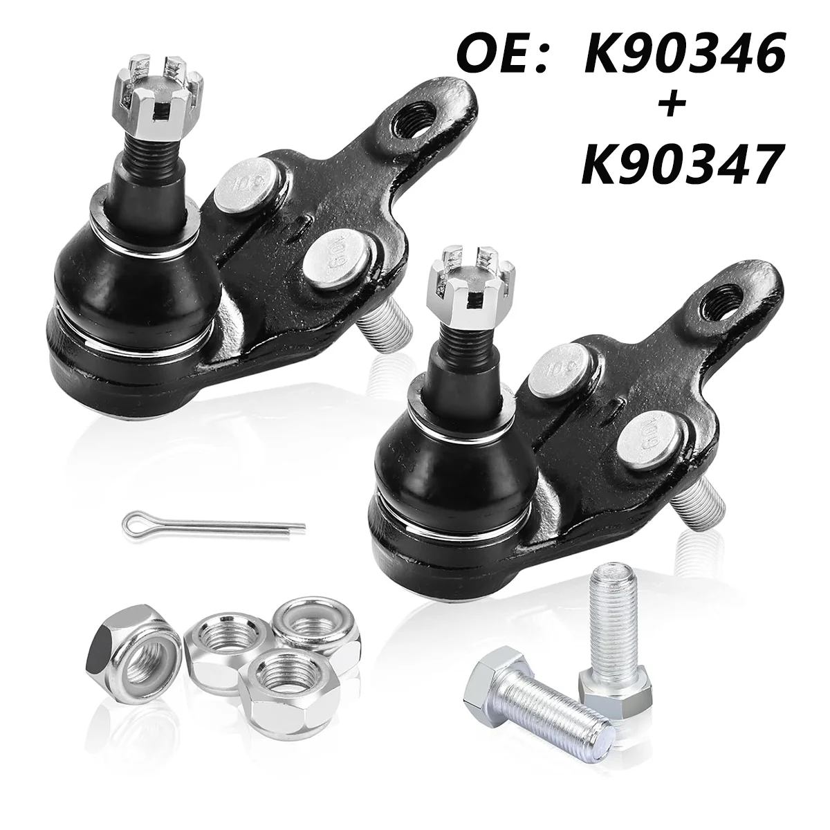 

Front Lower Ball Joints for Toyota Sienna Solara Highlander Camry 2002-2006 Lexus Es300 K90346+K90347