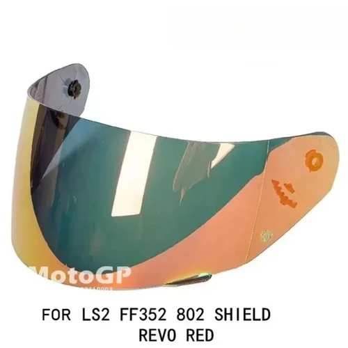 Imagen 2 del producto Para LS2 MHR-FF-15 casco de cristal visera para casco de motocicleta para LS2 FF352 FF351 FF802 FF369 FF384 lente de casco de cara completa