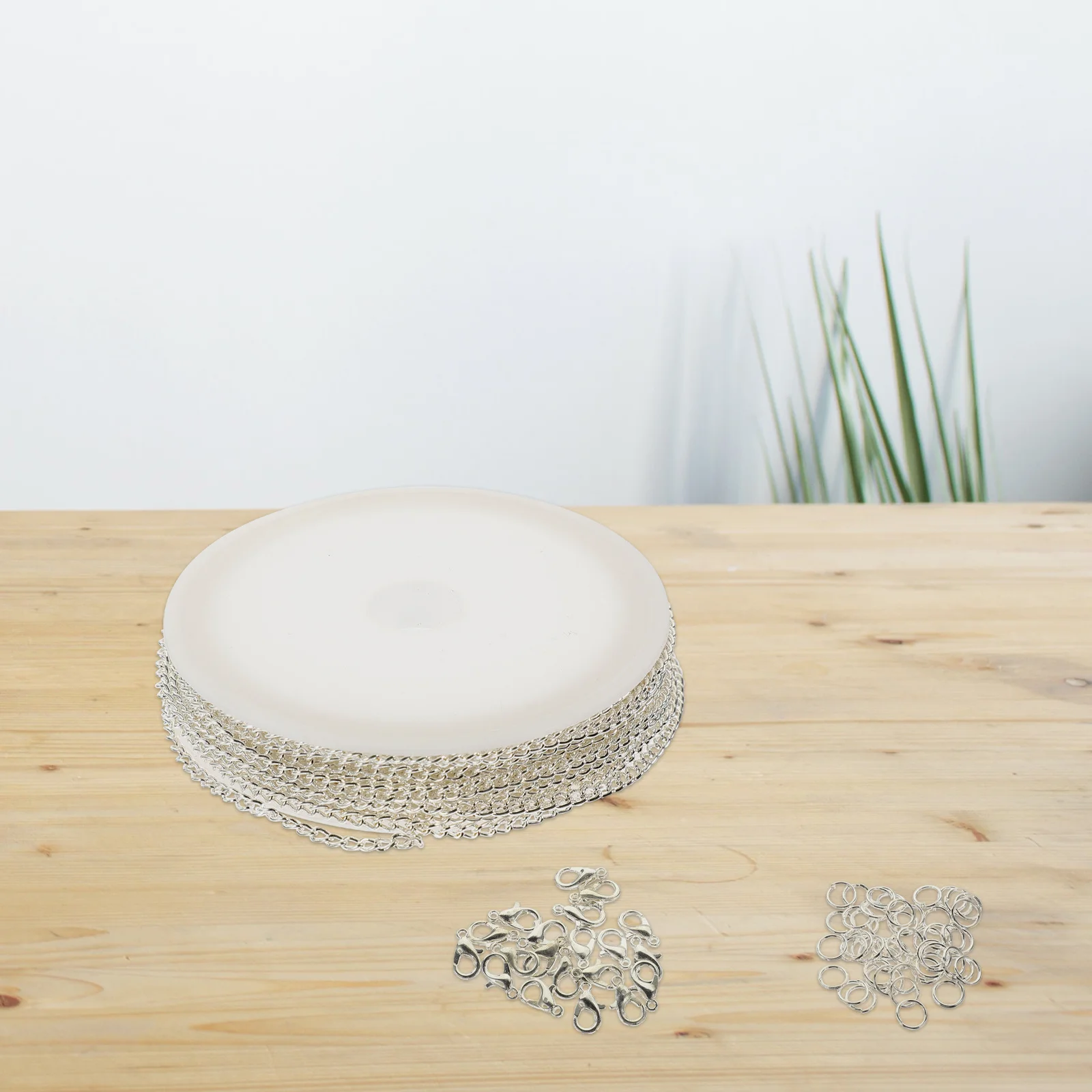 Jewelry Making Chains DIY Lobster Clasps Exquisite Iron Material Strong Holding Strength Necklace Bracelet Craft Kit