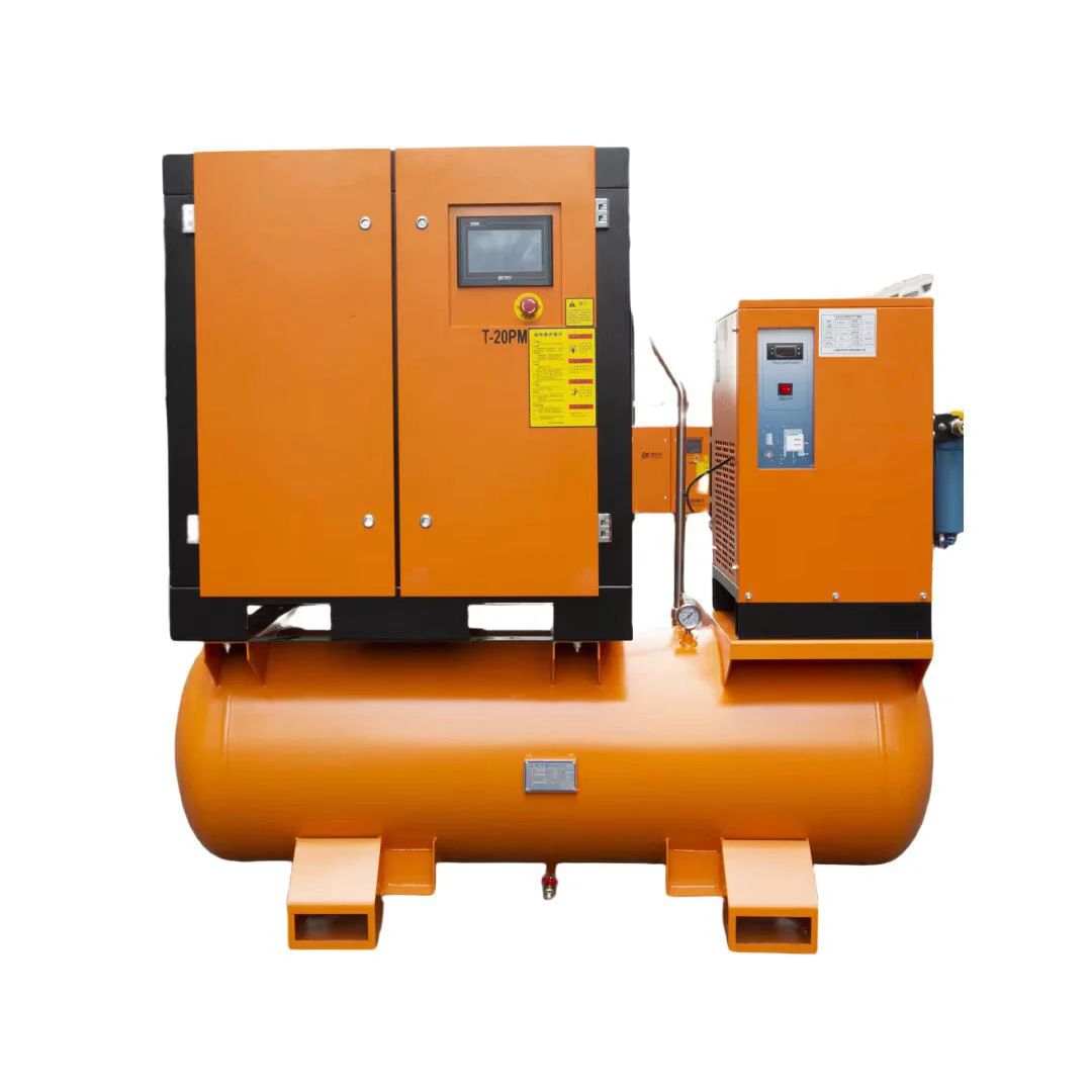 

Industrial High Precision Portable Ultra Stable 3000rpm Electric All-in-1 Rotary Screw Air Compressor