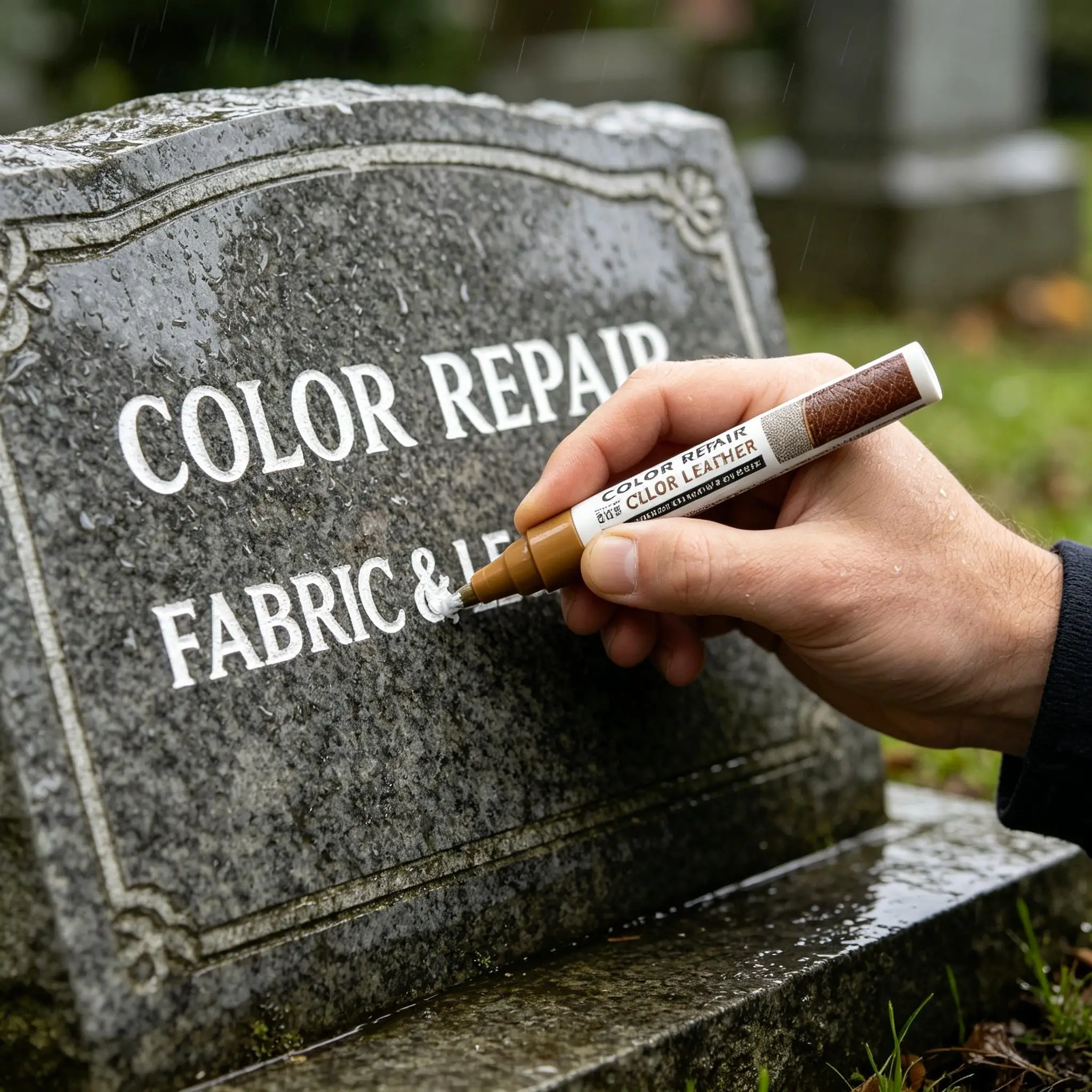 Latest Fine Tip Oil Paint Marker Weatherproof Quick Dry Permanent Ink For Marble Tombstone Gravestone Faded Lettering BHL1005