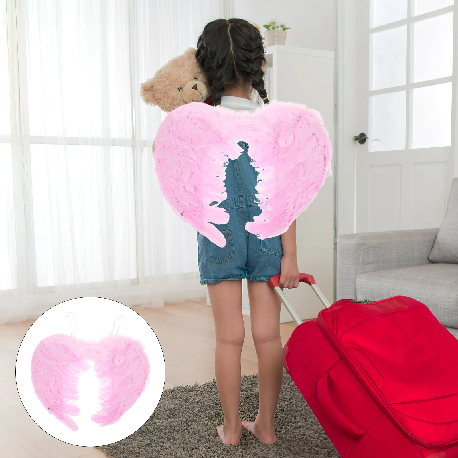 

Реквизит с крыльями ангела, легкий яркий костюм с крыльями ангела, аксессуар для выступления на сцене, декор с крыльями феи