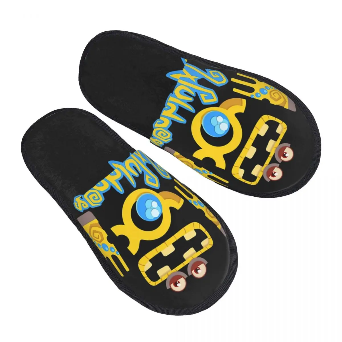 Wubbox sandal rumah My Singing monster langka sandal wanita nyaman busa memori Slip On kamar tidur sepatu sandal