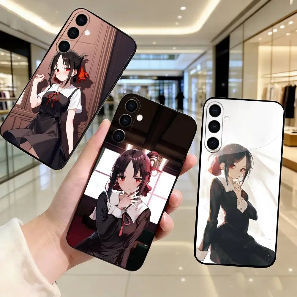 Kaguya sama Love is War   Phone Case For Samsung Galaxy A73,A72,A71,A70,A53,A52,A51,Others Soft Black Cover