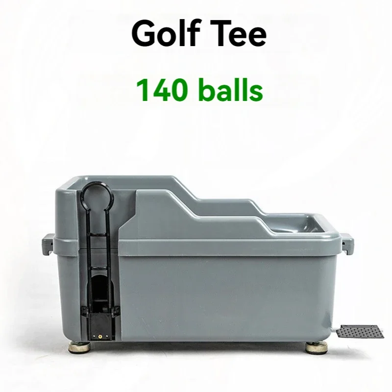 Golf semi-automatic serve machine Ball delivery machine Ball dispenser Service box, club frame, server, foot on practice field