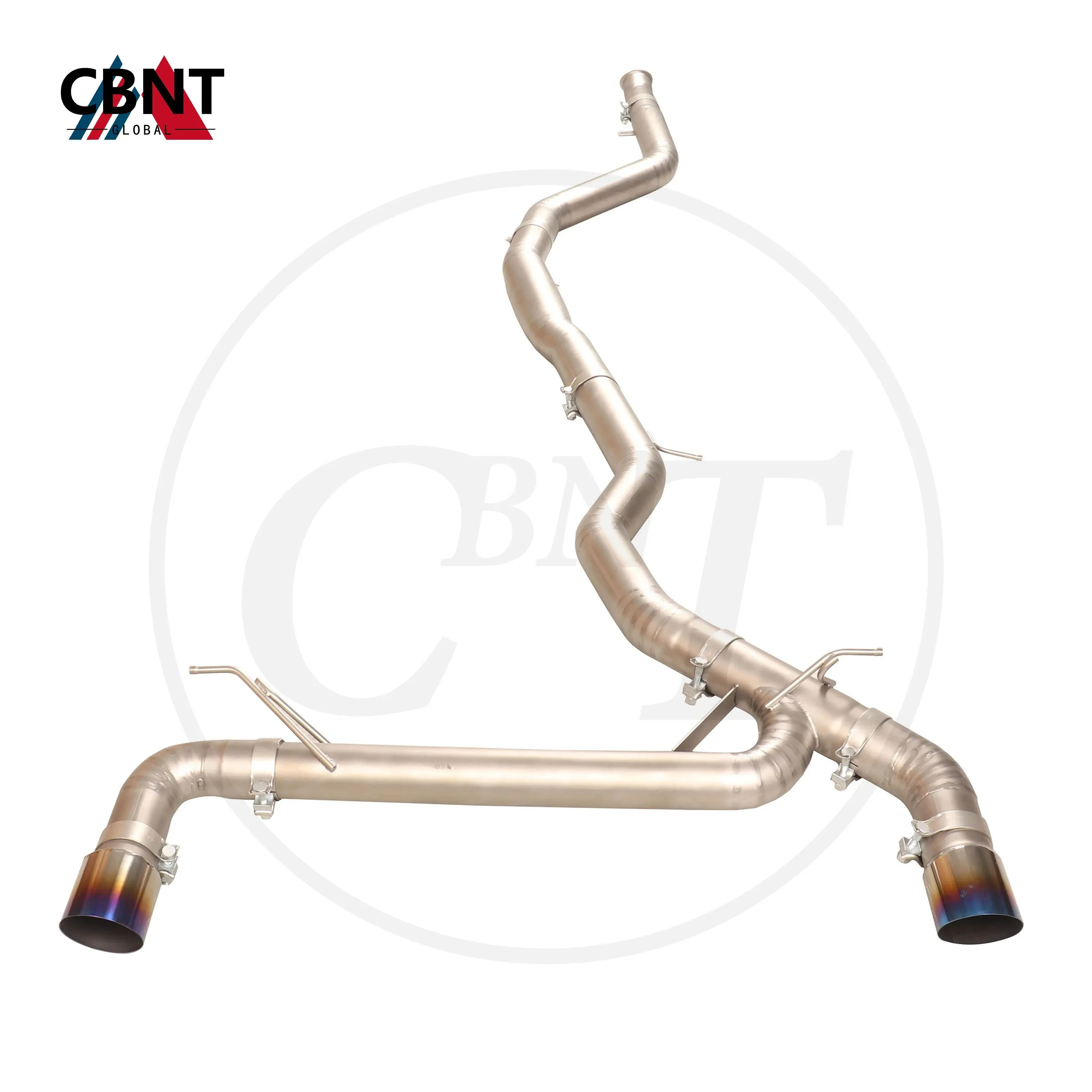 

CBNT Exhaust pipe for Toyota Supra 3.0T B58 Exhaust Catback without Valve Muffler High Quality TC4 Titanium Alloy Exhaust System