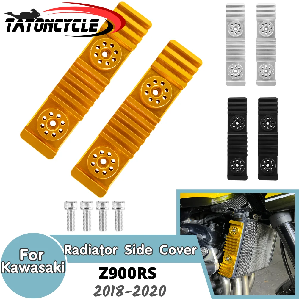 

Z900RS Radiator Side Cover Rod Set For Kawasaki Z900 RS Cafe 2018 2029 2020 Motorcycle Fairing Side Panels Accessories