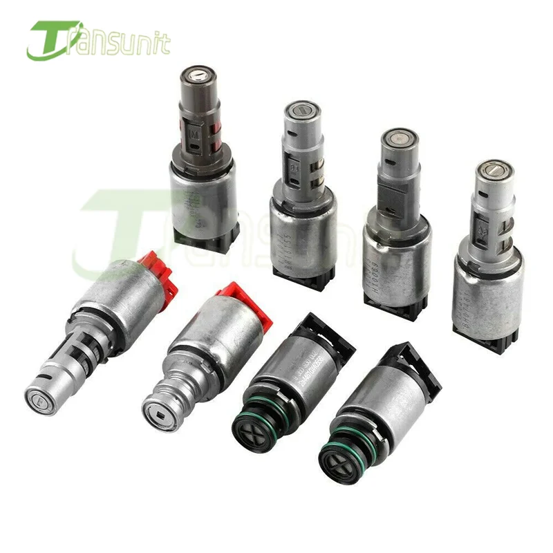 

8PCS A6MF1 A6MF2 Auto Transmission Solenoid Valve KIT Fit Hyundai Kia 2608150 46313-3B000 46313-3B073 463133B075