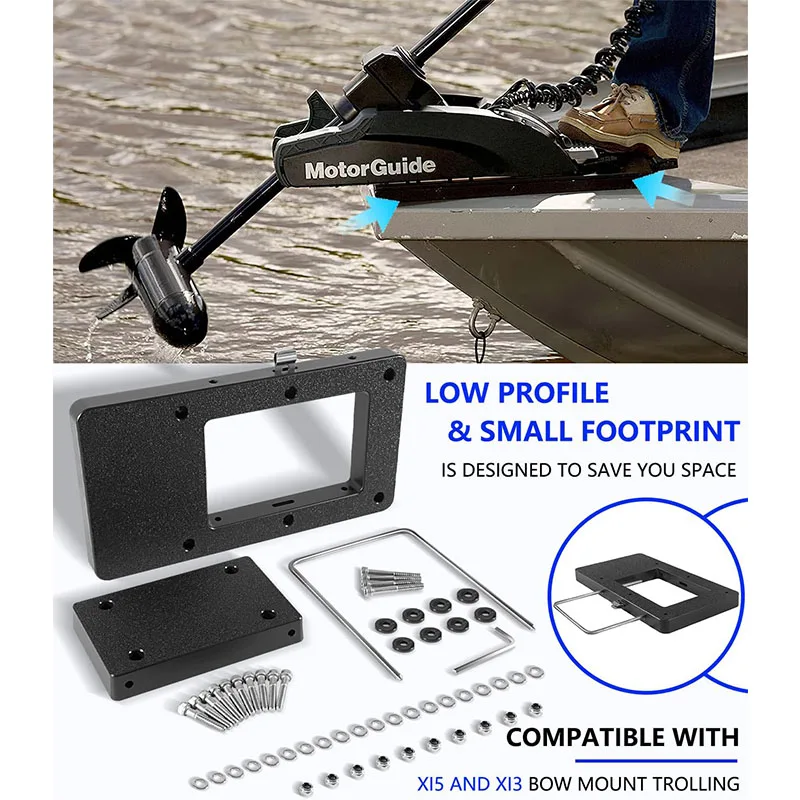 8M0120717 Xi Series Trolling Motor Quick-Release Mounting Bracket Kit for bow mounted MotorGuide Xi Series Trolling Motors