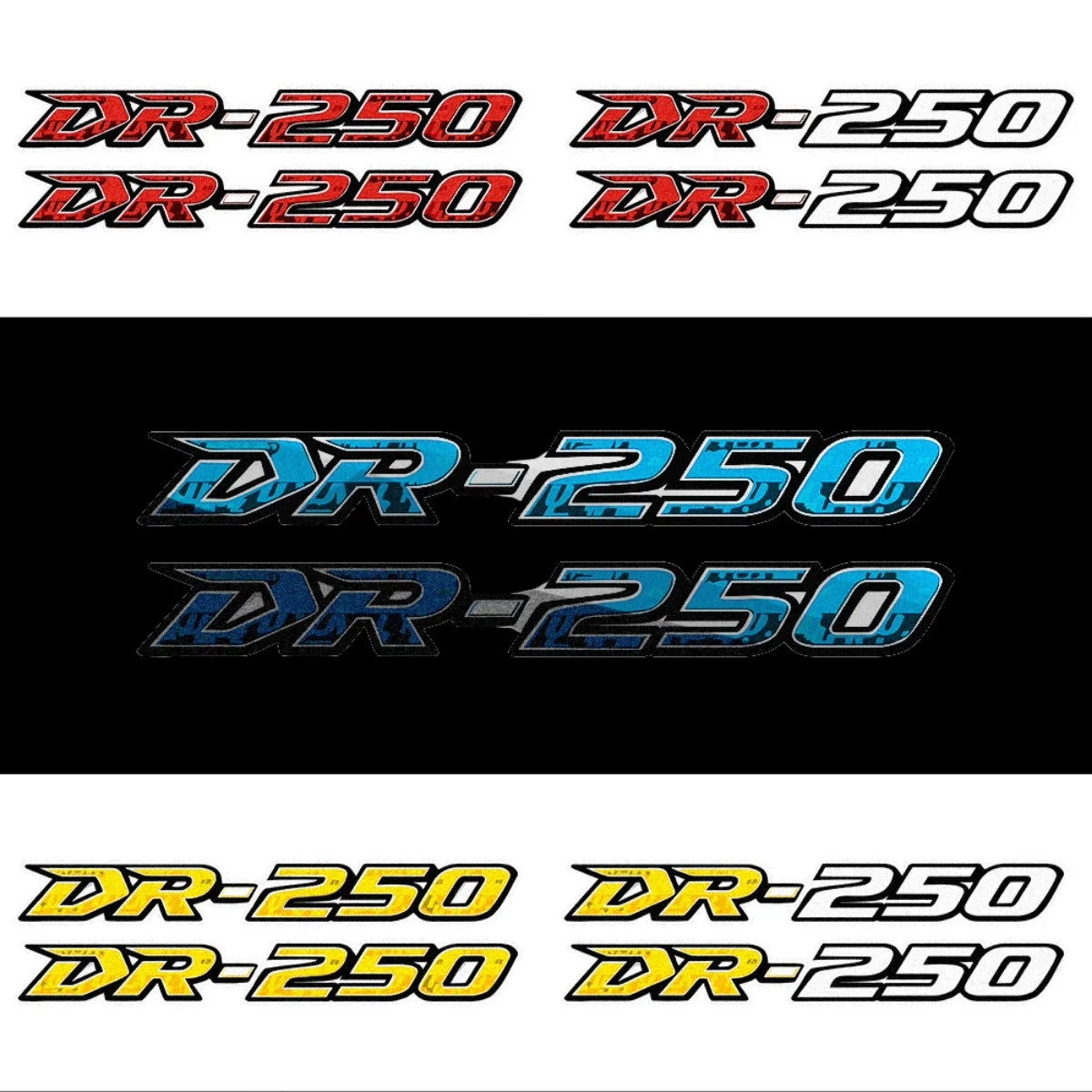 

Swingarm Stickers Reflective Decals Stripes Tank Body Graphics for dr250 dr 250 drz