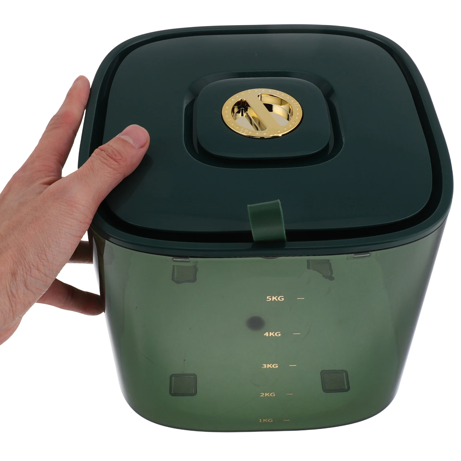 

Rice Storage Box Container Household Bucket Coffee Grounds Food Canister Bucket/rice