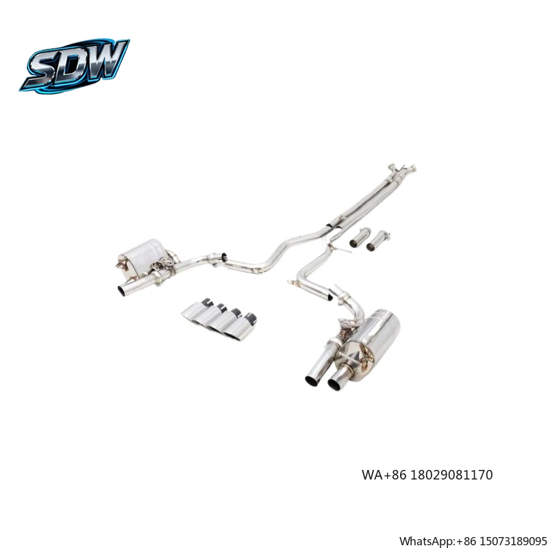 

Выхлопная система Catback из нержавеющей стали для Taycan 3.6L 4.8L с дистанционным управлением клапанами