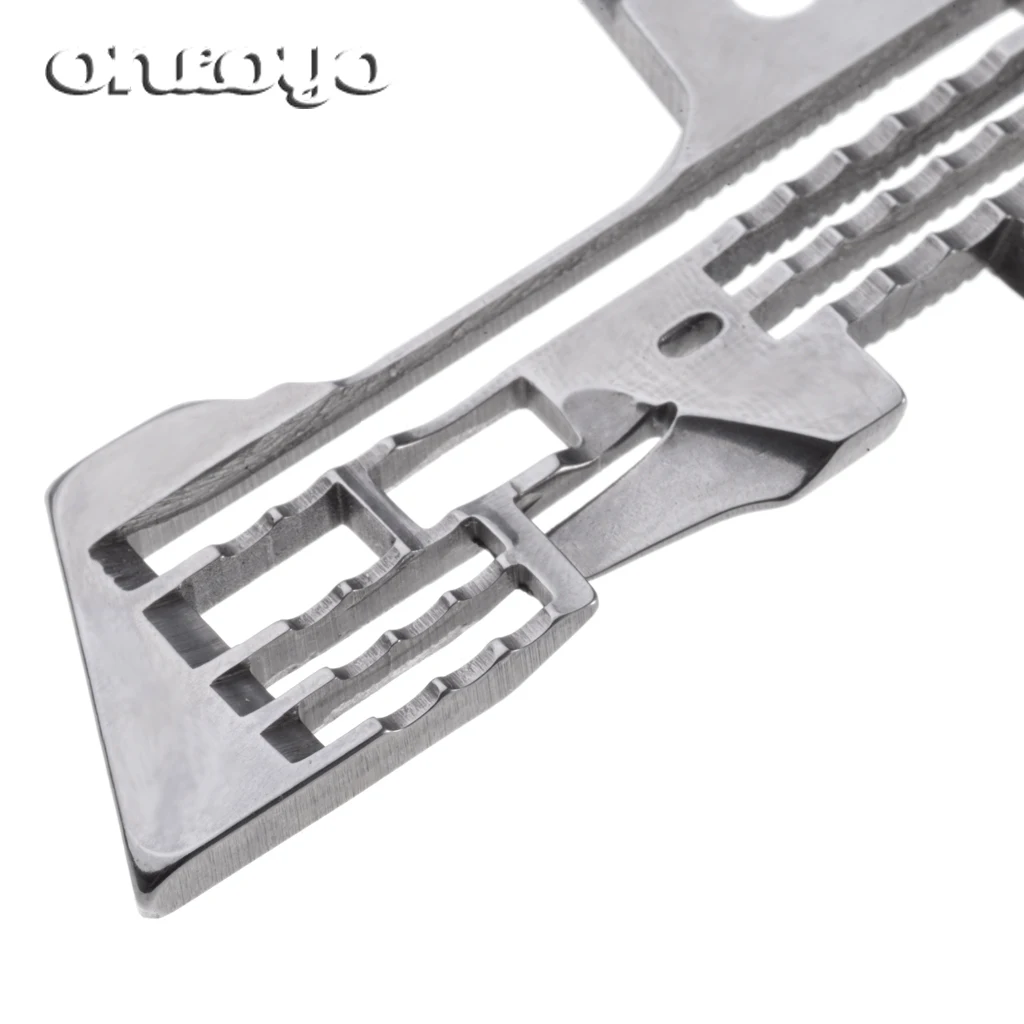 Needle Plate E982 Normal And Narrow Type Throat For Siruba 757 Overlock Sewing Machine Spare Parts