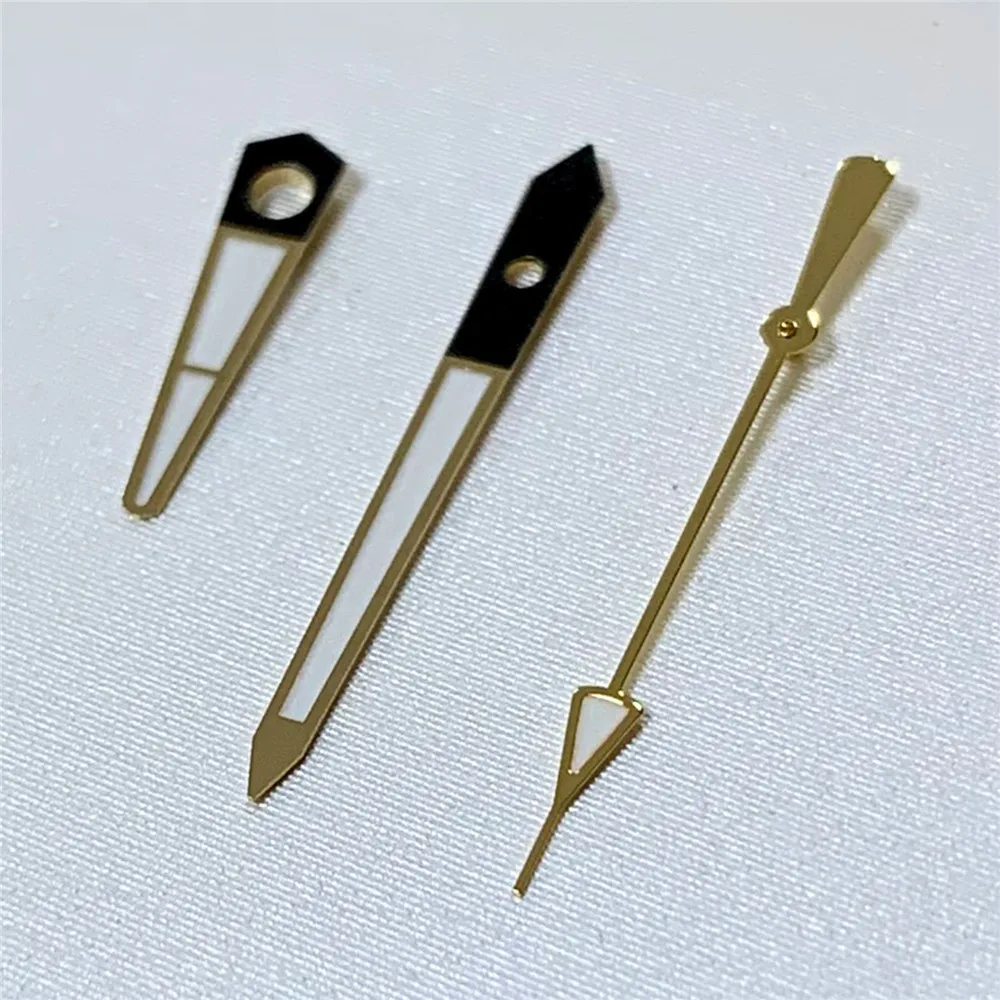 

NH35 Hands Green Luminous Watch Hands for NH35/NH36/4R36 Movement 3-Pin Needles 9.5mm-15mm-15mm Watch Pointers Accessories