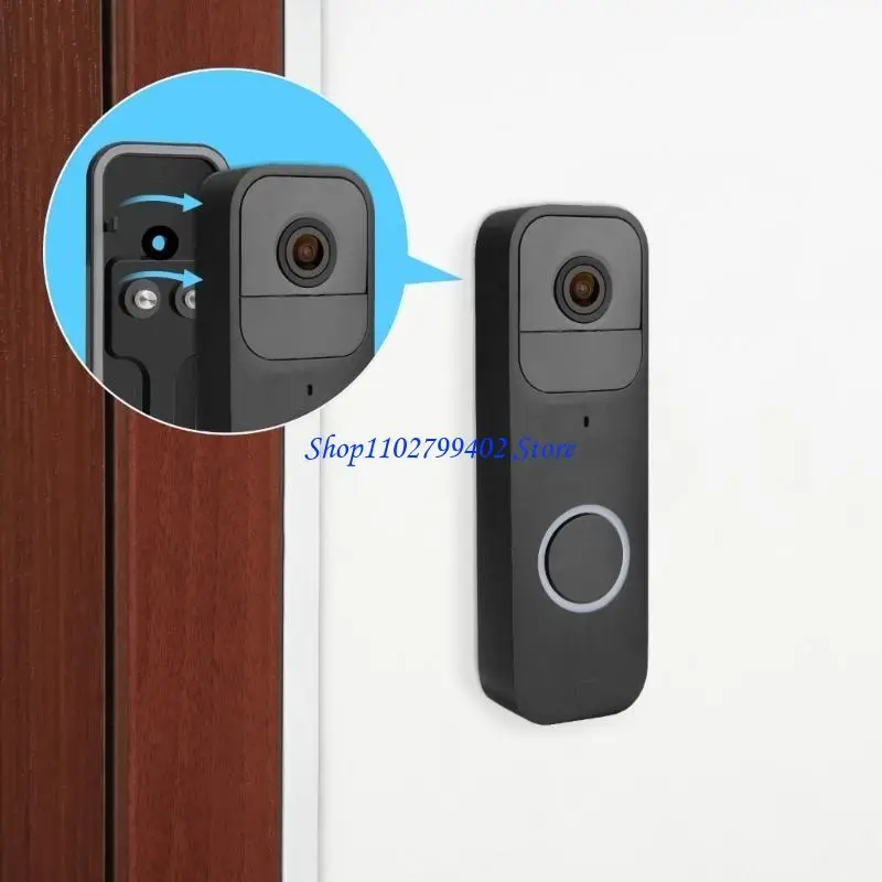 547F Versatile Backplate Sturdy Backplate Replacement for Video Doorbell Customize Your Doorbell Placement Effortlessly