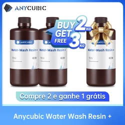 ANYCUBIC Water-Wash Resin For LCD 3D Printer High Precision Low Odor Low Viscosity 3D Printing Standard Photopolymer