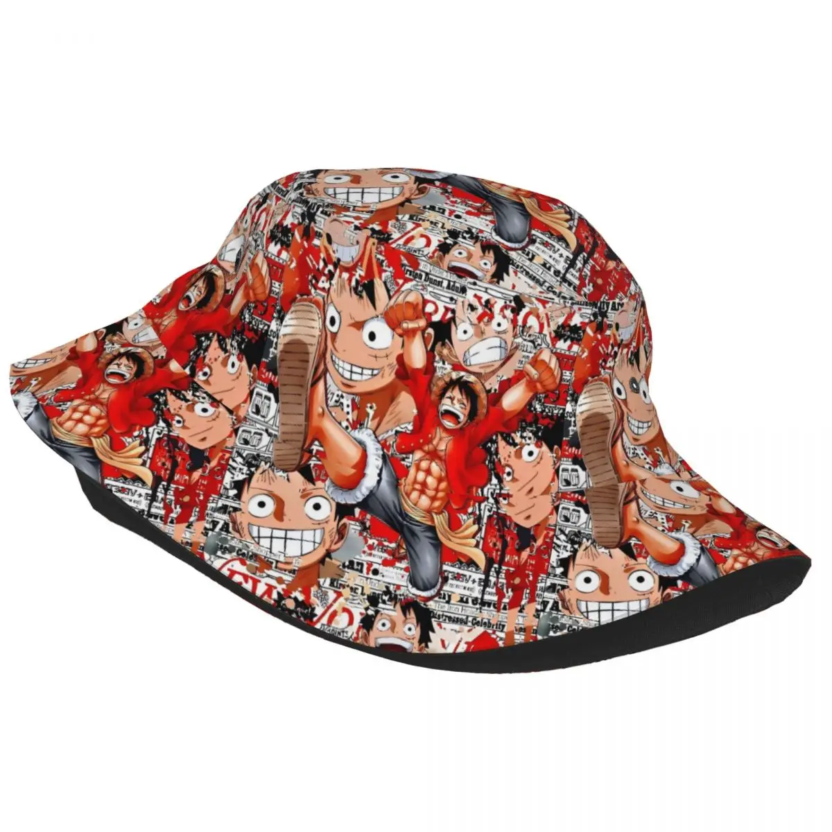 Topi Ember Anime One Piece Luf - Anime Merchandise Women ulasan dan harga