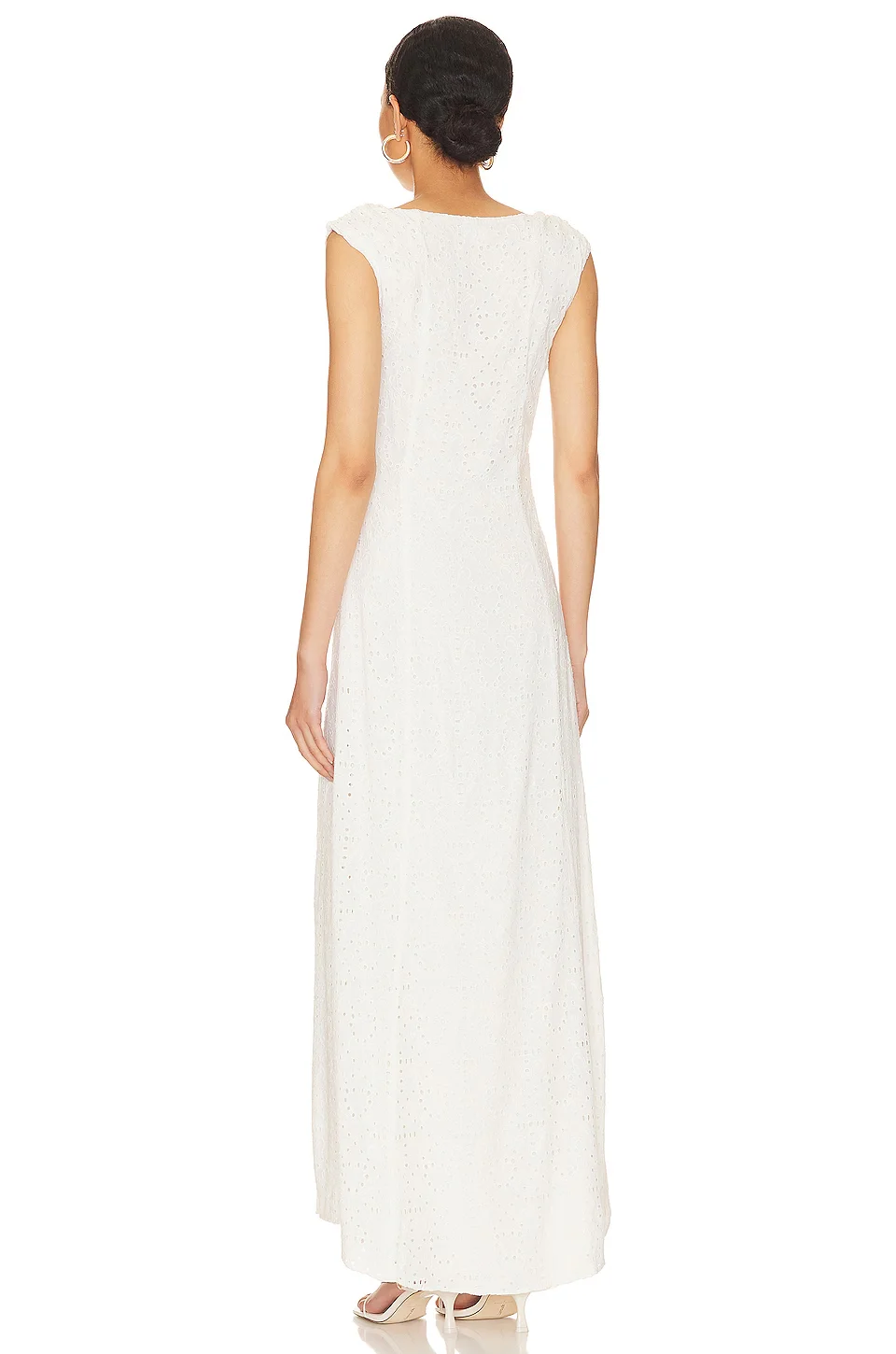 Gaun Malam Putih Sayang Tanpa Lengan Garpu Tinggi Panjang Pergelangan Kaki Kualitas Tinggi Kustom Wanita Saten Abiye Elbise Gaun Pesta