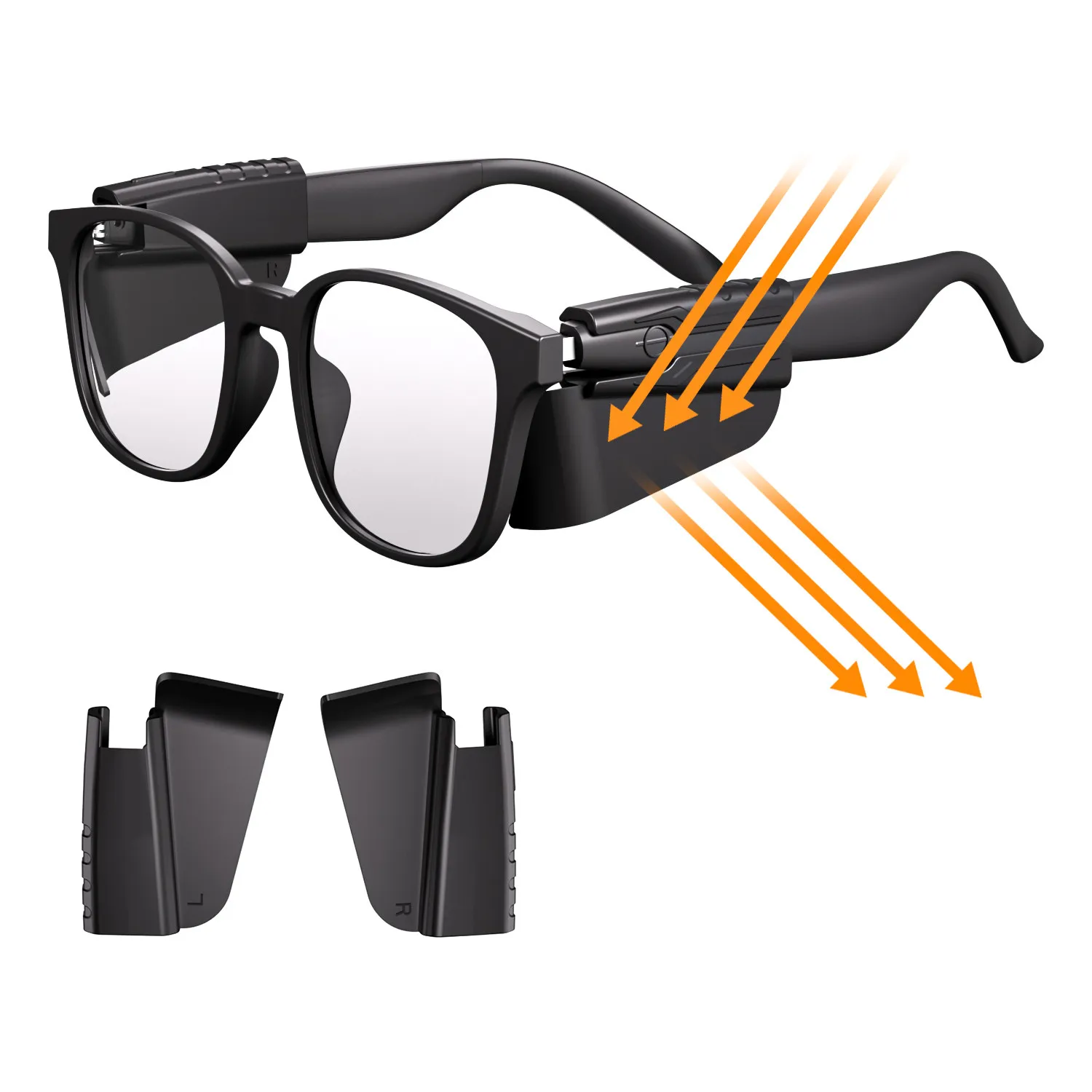 

Safety Glasses Side Shields for Meta (Gen 1/2) Headliner Skyler HSTN Silicone Anti-Slip Light Blockers