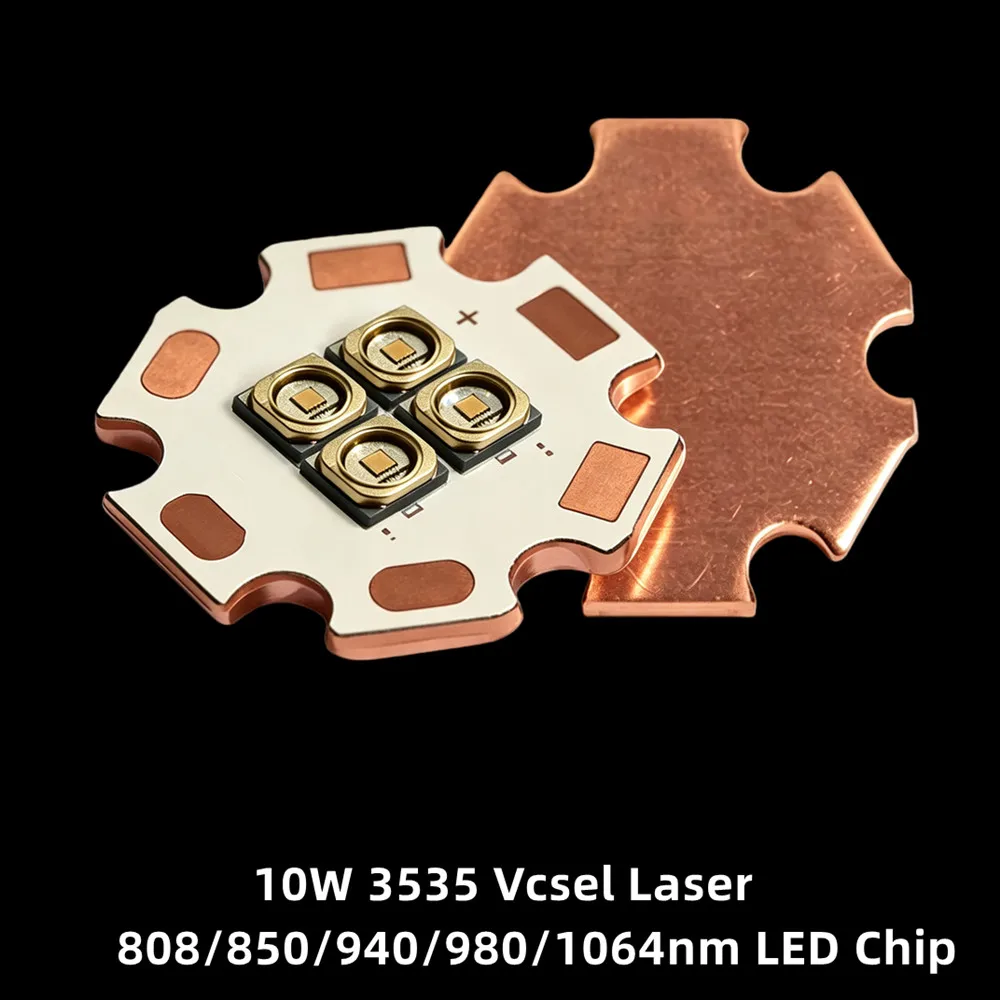 IR Led Diode 12W 3535 Vcsel Laser High Power 12W Chip LED Beads 808nm 850nm 940nm 980nm1064nm For Infrared Lamp Light Sensor Mon