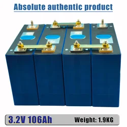 LiFePO4 3.2V 106AH lithium iron phosphate battery, automotive energy storage battery, rechargeable battery DIY12V solar energy