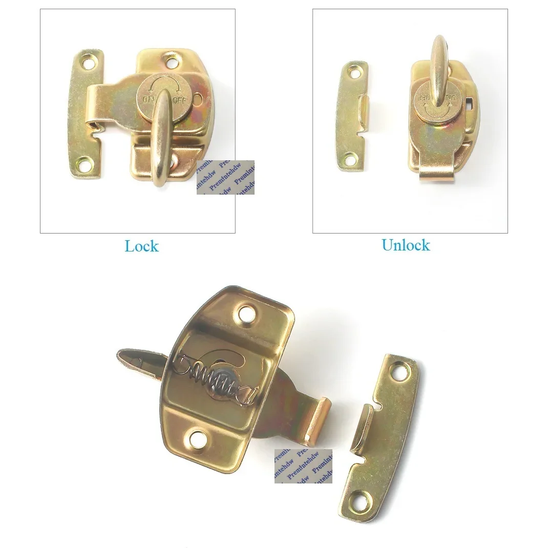 Immagine 4: 10 Pezzi Clip a Molla Align-N-Lock per Tavoli, Finestre, Porte e Mobili