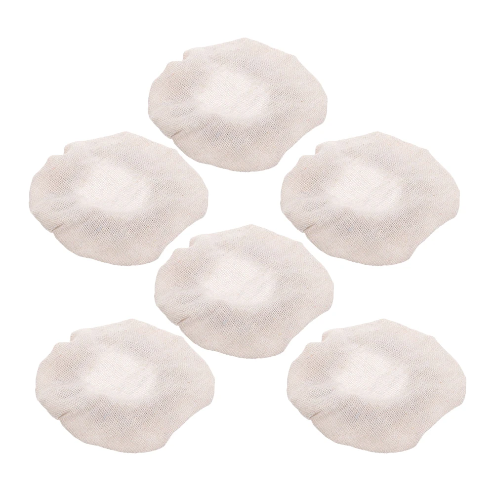 

6pcs Fermentation Tank Cloth Cap Jar Lid Storage Bottle Cover Wide Mouth Glass Jars Lids Kitchen Protector Cloth Material