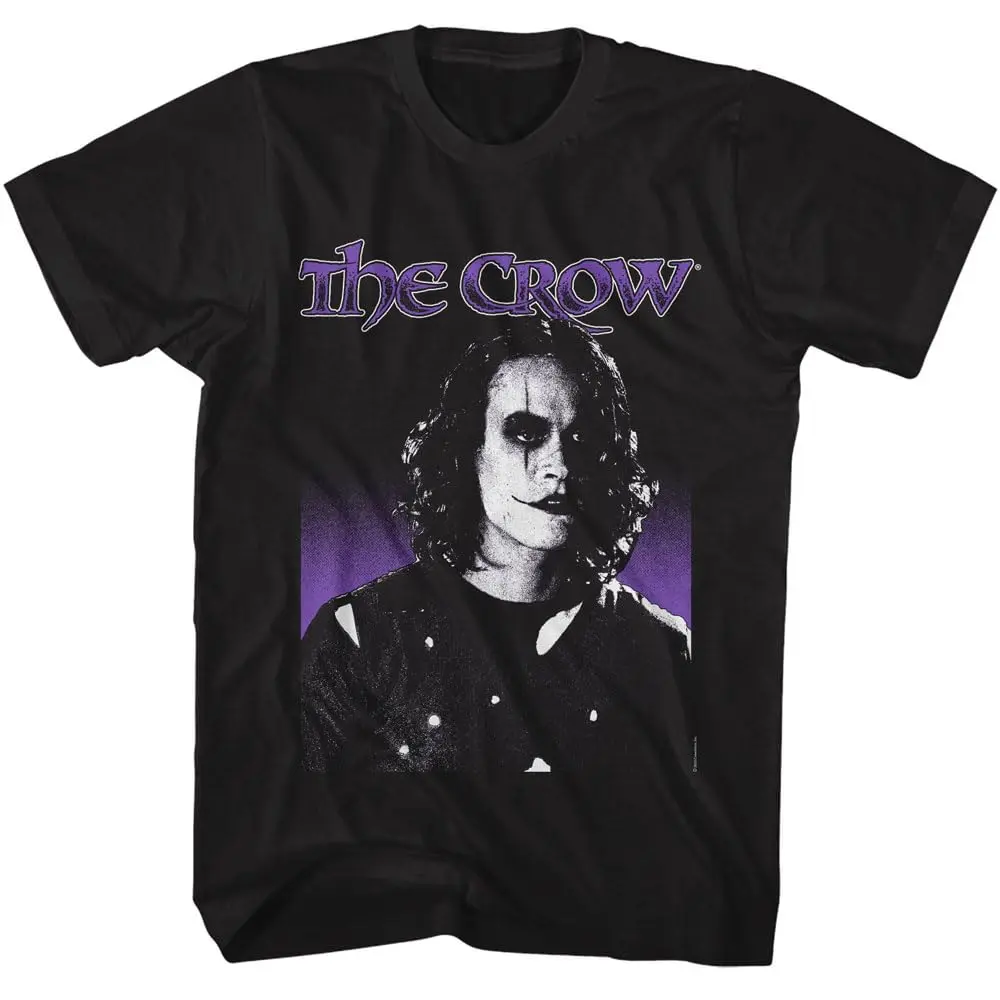 The Crow T-Shirt Men Summer  Eric Draven Gothic Horror Graphic Short Sleeve Oversized Streetwear Loose Movie Fan Tee