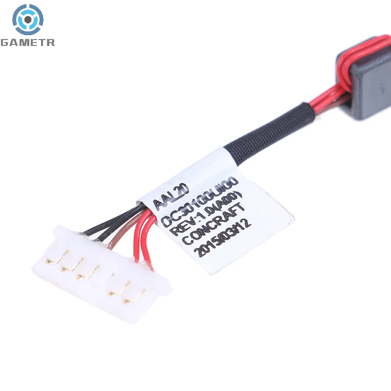 1pc DC Power Jack Connector Flex Cable Socket for Dell Inspiron 14-5455 15-5558 KD4T9 DC30100UD00