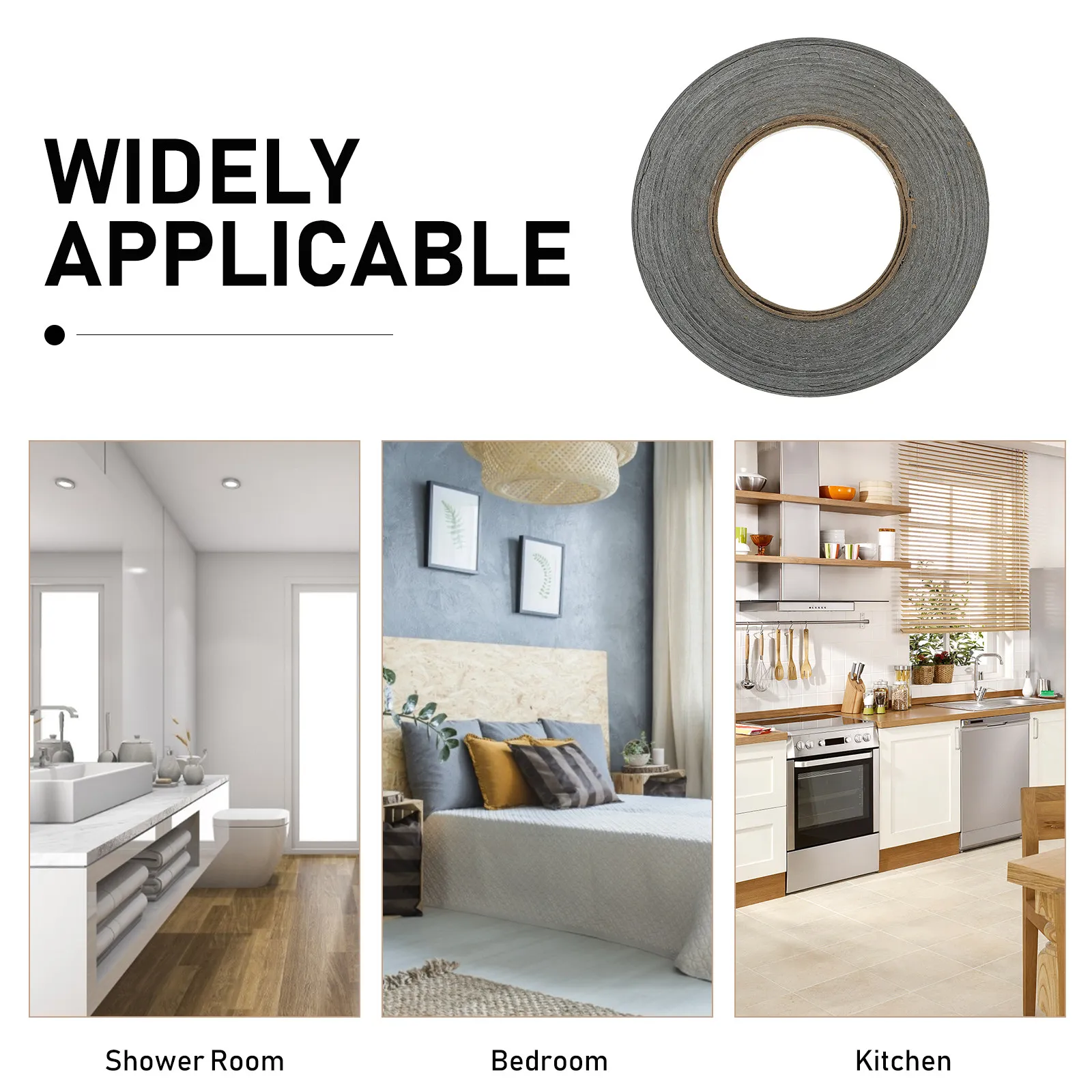 PVC Waterproof Seam Sealing Tape for Kitchen, Bathroom, Bathtub, Wall Corners, Sink & Stove Gaps