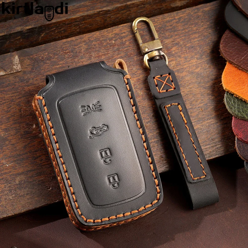 

1pc Leather Key Cover Case Shell Protector For Maserati Grega Keycase Grecale Levente President Giberi Accessories Case Keychain