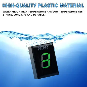 Ukazatel zařazeného rychlostního stupně pro Kawasaki Z750 Z 750 Z1000 Versys 650 KLE 650 Vulcan 900 1700 VN900 VN 900 Příslušenství pro motocykly Zobrazení zařazeného rychlostního stupně 10 nejlepší prodej displej moto z - №7