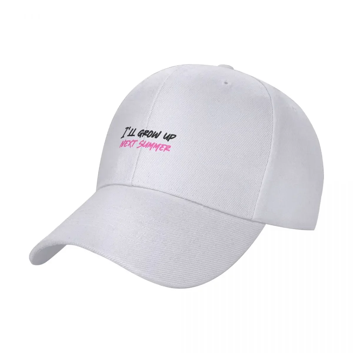 

I'll grow up next summerCap baseball cap new hat baseball cap man Women's hat Men's