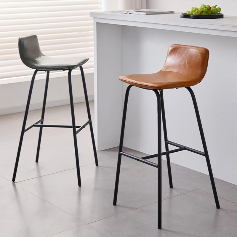 Скандинавский необычный барный стул, простой дизайнерский стул для взрослых, удобные расслабляющие барные стулья, эстетический шезлонг, модная мебель