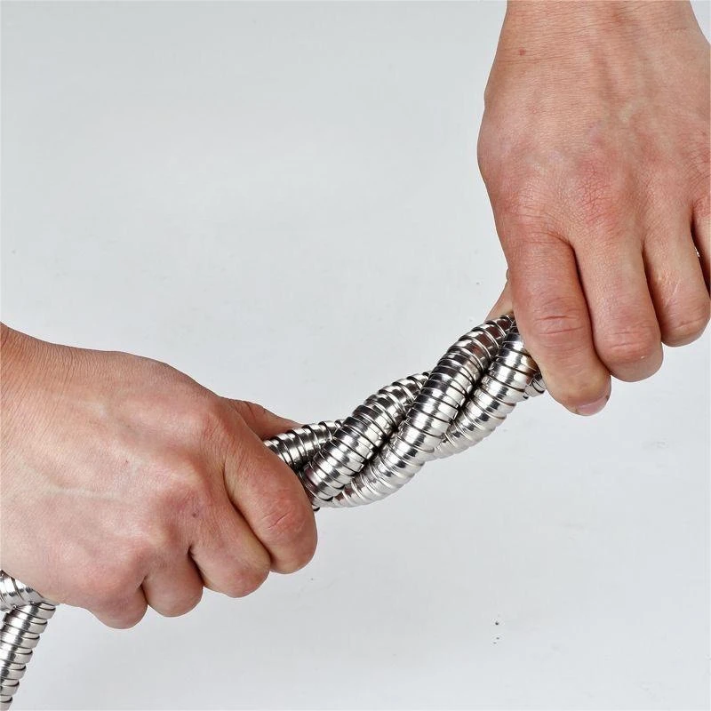 Душевой шланг 3M из нержавеющей стали 360° ° Вращающийся удлинитель душевого шланга, сменные гибкие аксессуары для ванной комнаты для душа