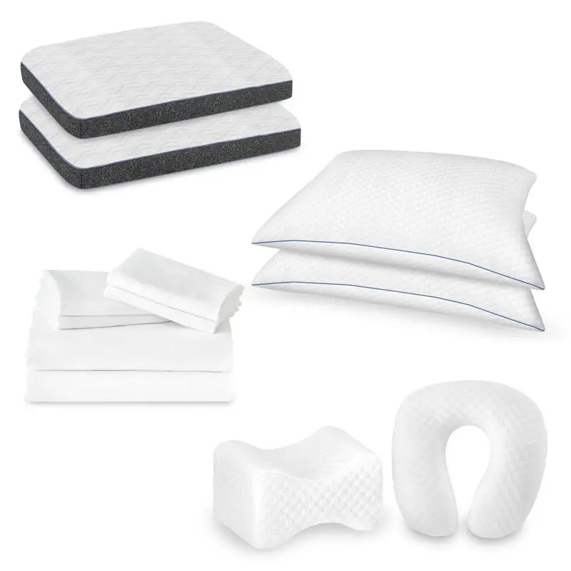 

12-Piece Comfort Bedding Set, Full Size Premium Quality Comforter, Sheets, Pillowcases, and Accessories for Ultimate Sleep