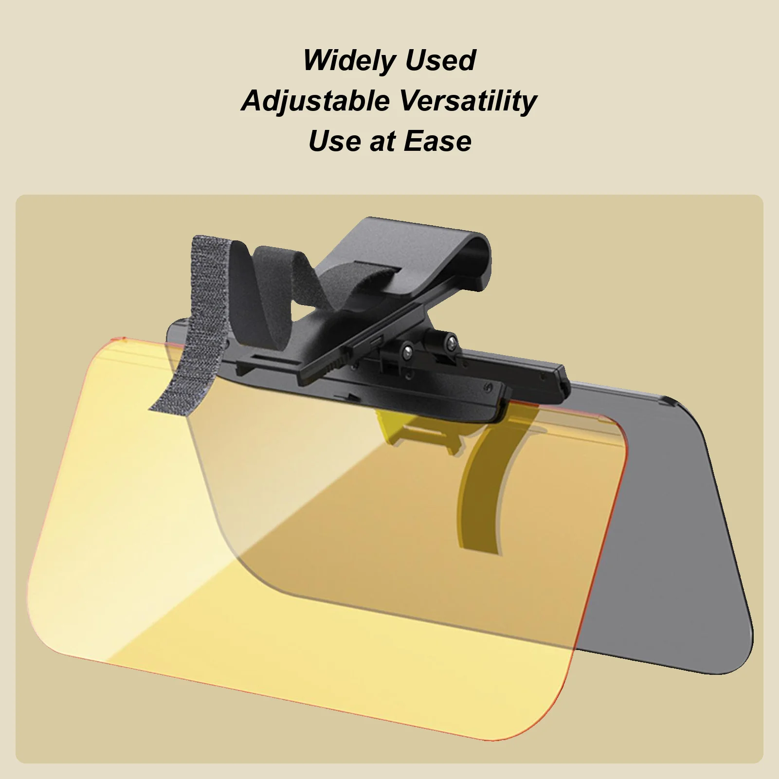 

Sun Visor For Car Anti-Glare Visor Sunshade Goggles Shield Mirror For Safe Driving Day And Night Windshield Suv Truck Automotive