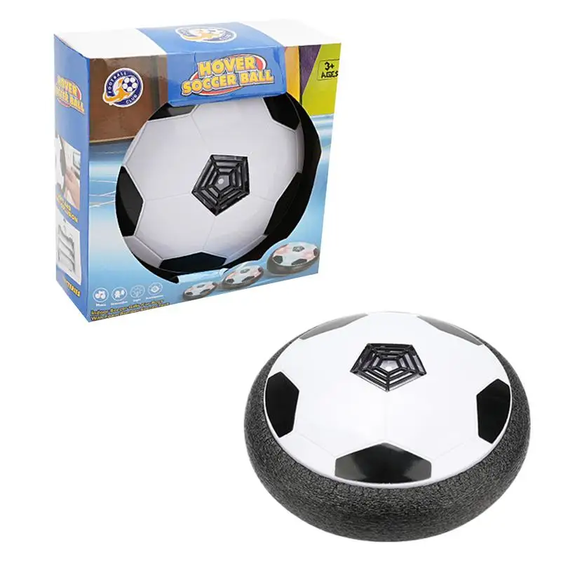 LED Soccer Ball Toy Hover Football LED Air Power Indoor Outdoor Foam Bumper Rechargeable Attractive Light Fun Air Power Football