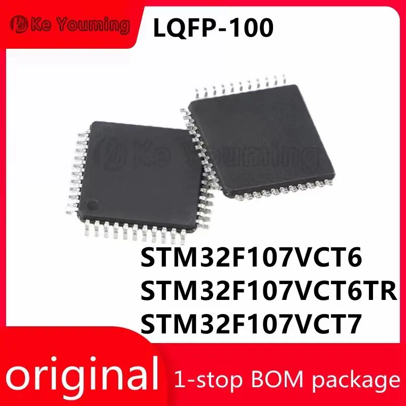 Electronic Components Distribution Order, Integrated Circuit IC, STM32F107VCT6, STM32F107VCT6TR, STM32F107VCT7, LQFP-100