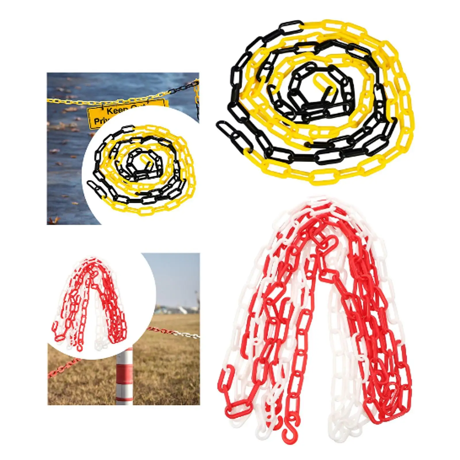 駐車場用トラフィックチェーンバリアリンク トラフィックコーン 道路工事