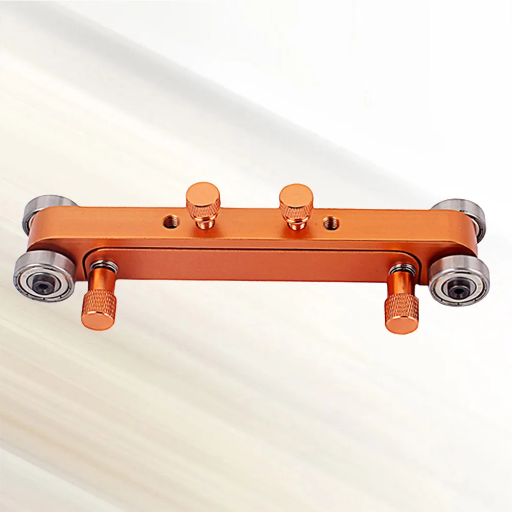 

Guitar Saddle Sander Tool Orange 3-12Mm Adjustable Height Precision Sanding For Bone Plastic Composite Nuts Saddles