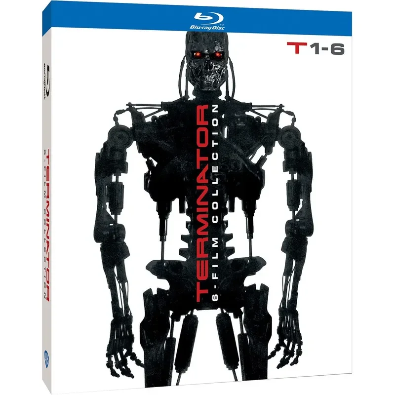 Blu-ray BD High Definition Terminator 6 Film Collection 6 Disc English Version