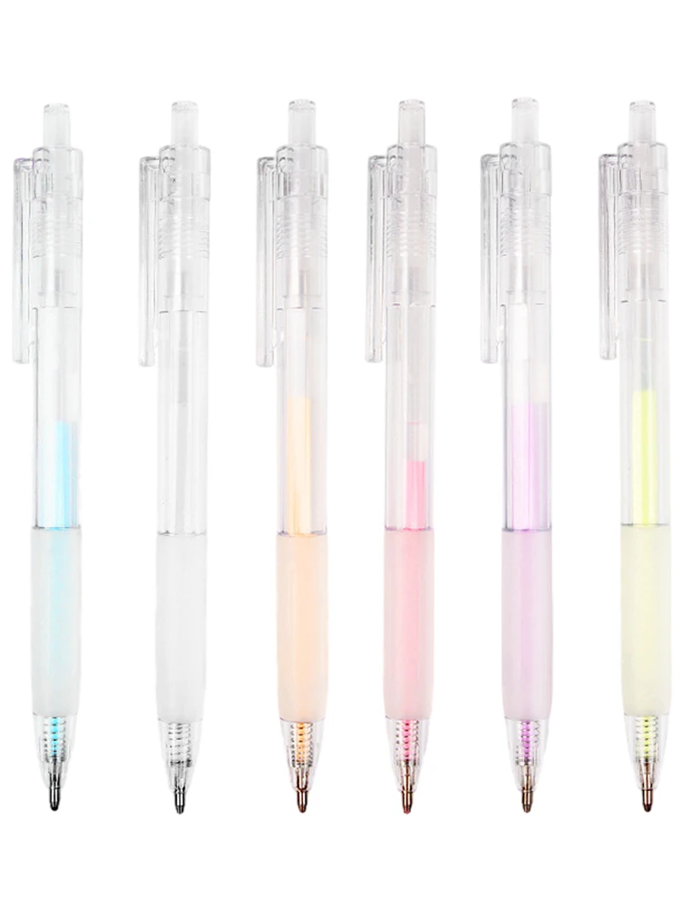 6pcs Liquid DIY Precise Apply Quick Dry Easy Control Kids Friendly Card Making Glue Pen Family Crafting Like Writing Ball Point