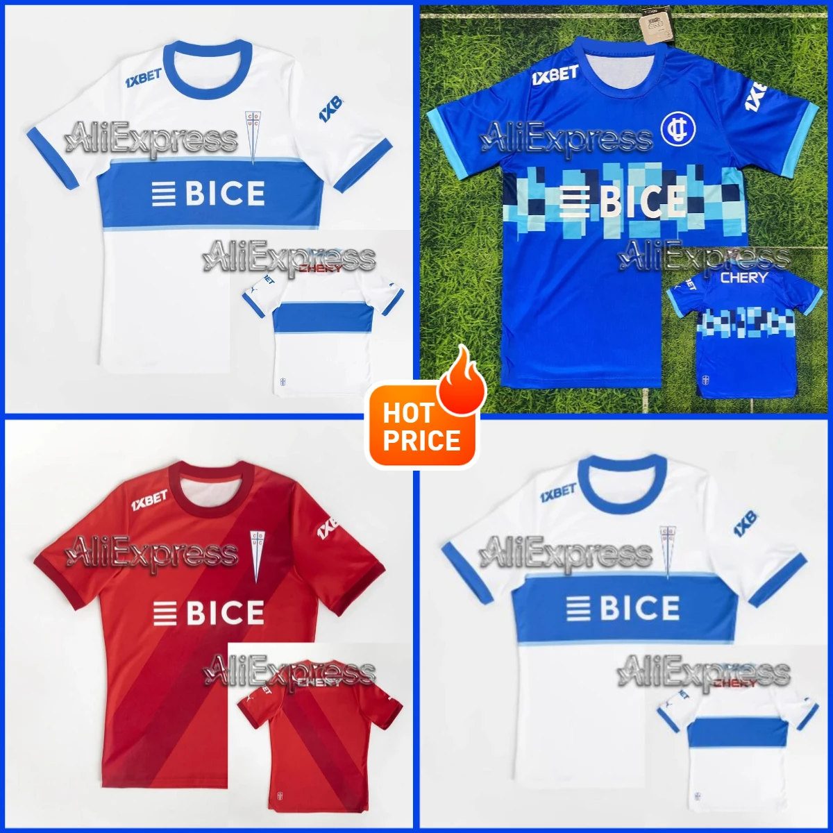 

Universidad Catílica 2025-2026 Football Club 3D Printing Breathable Comfortable Fashion Casual Adult Sports Short Sleeve T-Shirt