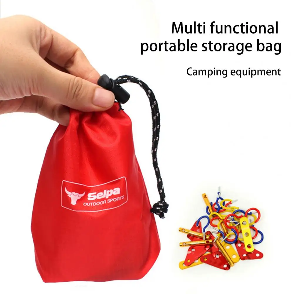 Sundries Bag Thick Heavy Duty Small Accessories Bag Small Climbing Accessories Drawstring Pouch for Climbing