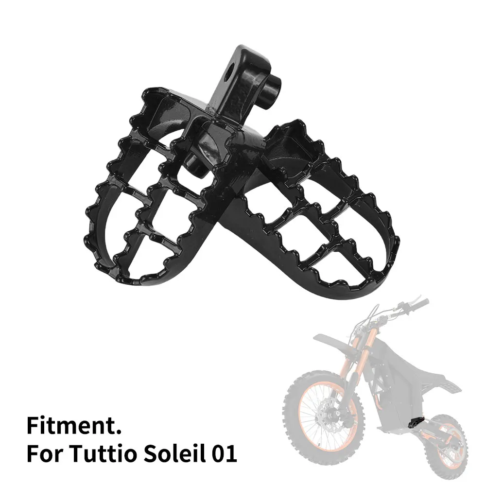 Original Footpegs Foot Pegs Pedals Rest For Tuttio Soleil 01 Electric Dirt Bike E-bikes 6061 Aluminum Motorcycles Accessories