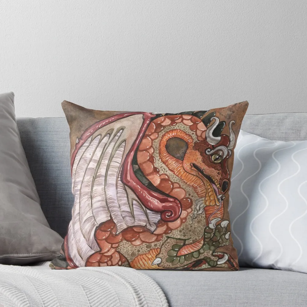 

Smrgol from Flight of Dragons Throw Pillow Embroidered Cushion Cover Decorative Sofa Cushion Cushion Child pillow