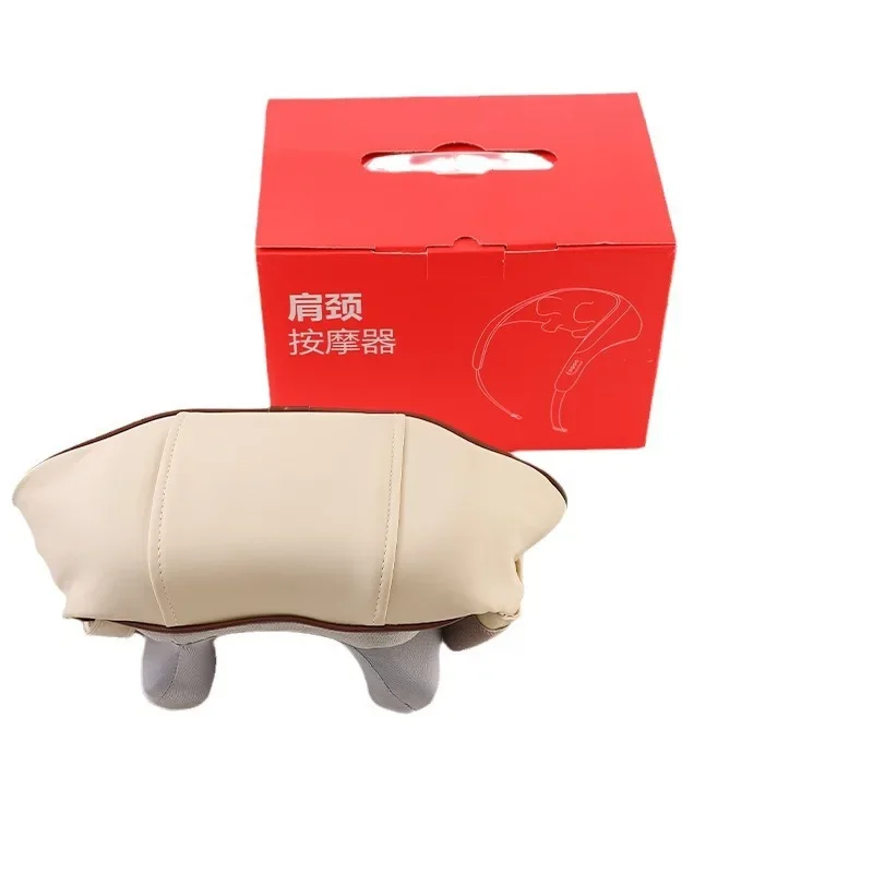 

2025 New Oblique Square Machine Massager, Automatic Dredging Shoulder and Neck Massager, Hot Compress Home Massager