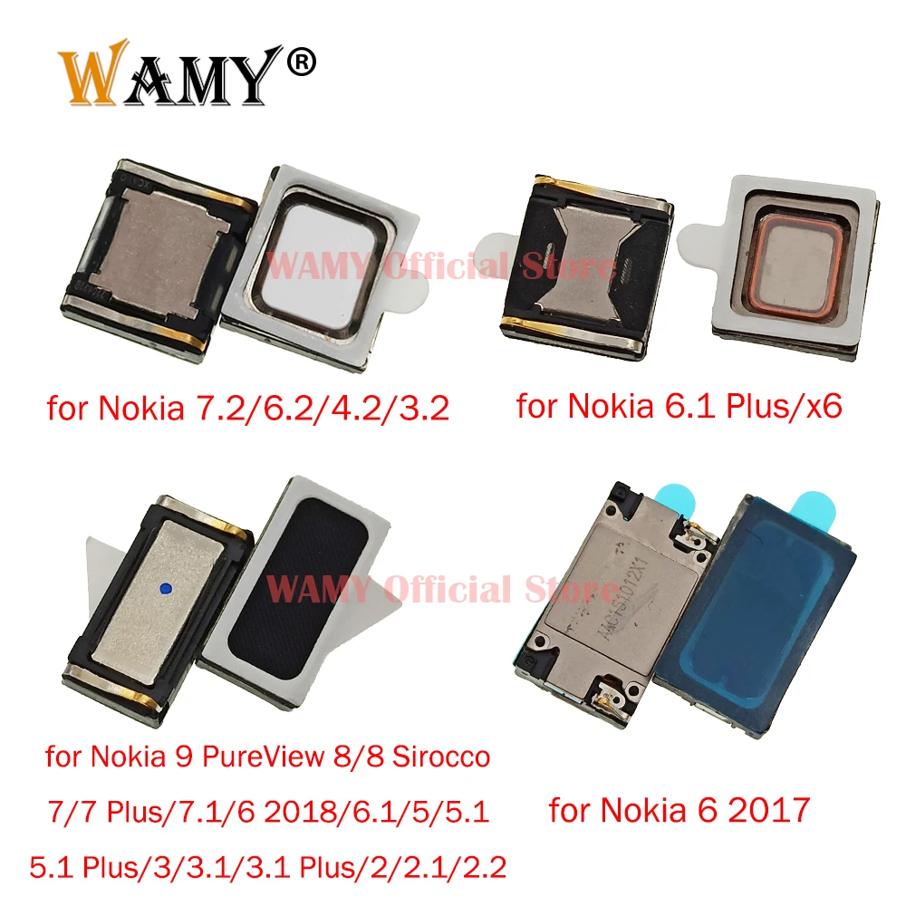 Nowy słuchawkowy słuchawkowy odbiornik dźwięku dla Nokia 2 2.1 2.2 3 3.1 3.2 4.2 5 5.1 6 6.1 6.2 7 7.2 7.1 Plus 8.1 8 Sirocco X3 x 5x7