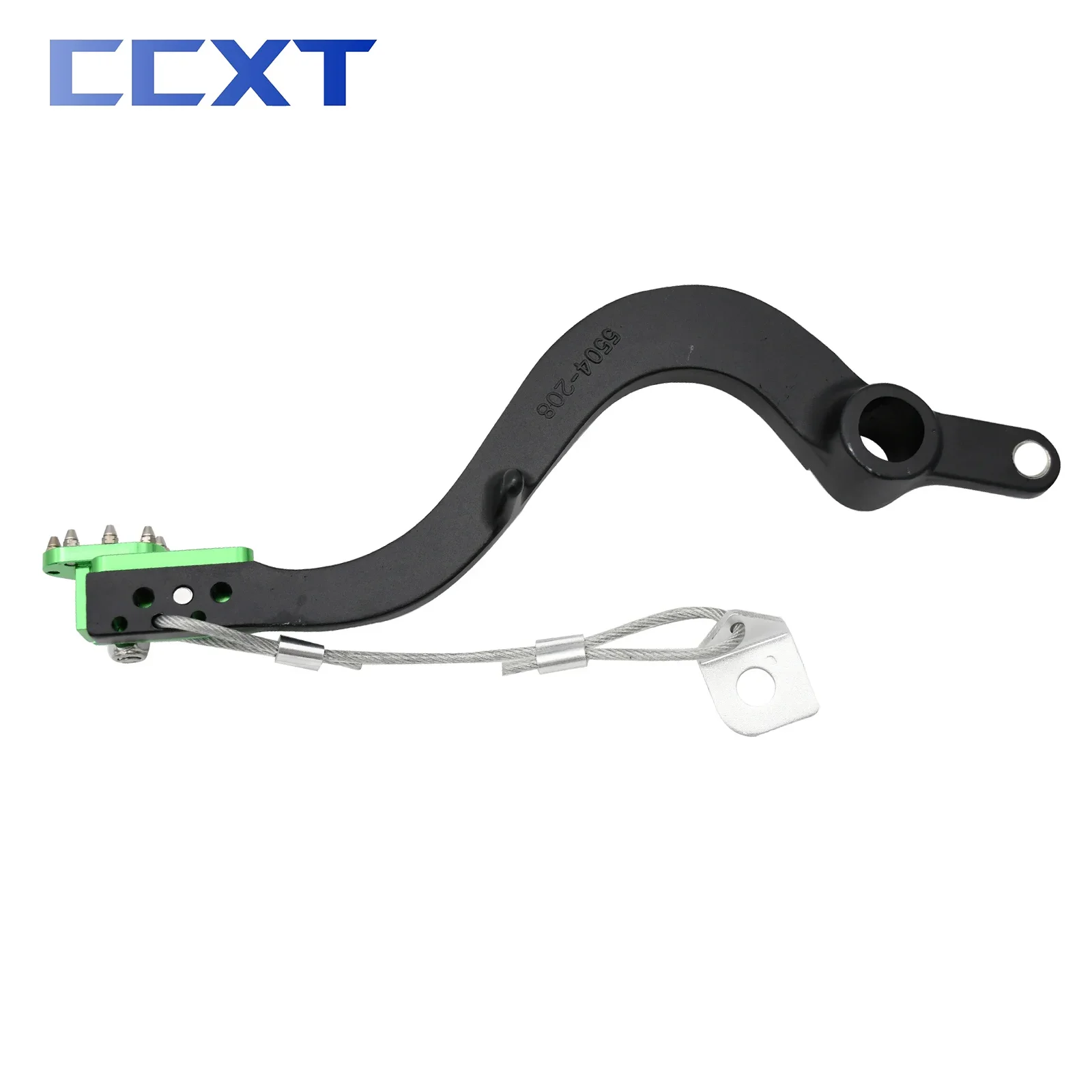 CNC Aluminum Foot Brake Rear Lever Pedal For KAWASAKI KX450 KX250 2019-2020 KX450F KX250F KLX450R 2006-2020 2019 2018 Universal